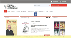 Desktop Screenshot of polskaksiegarnianarodowa.pl